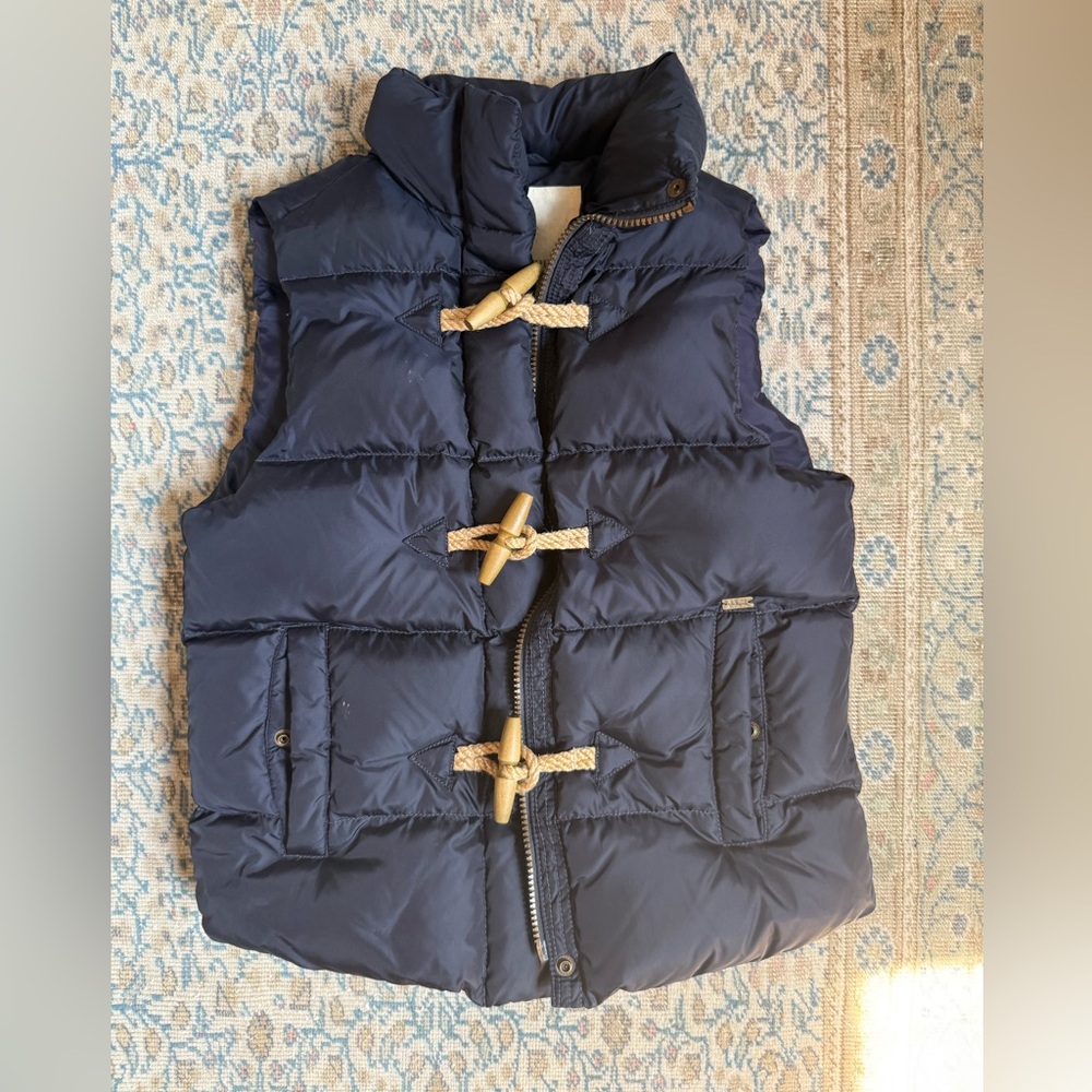 Denim & Supply Ralph Lauren Navy Puffer Vest